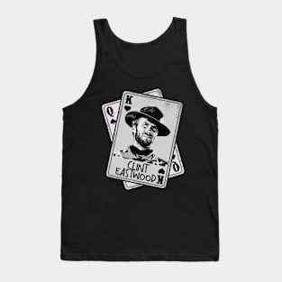 Retro Clint Eastwood Card Style Tank Top